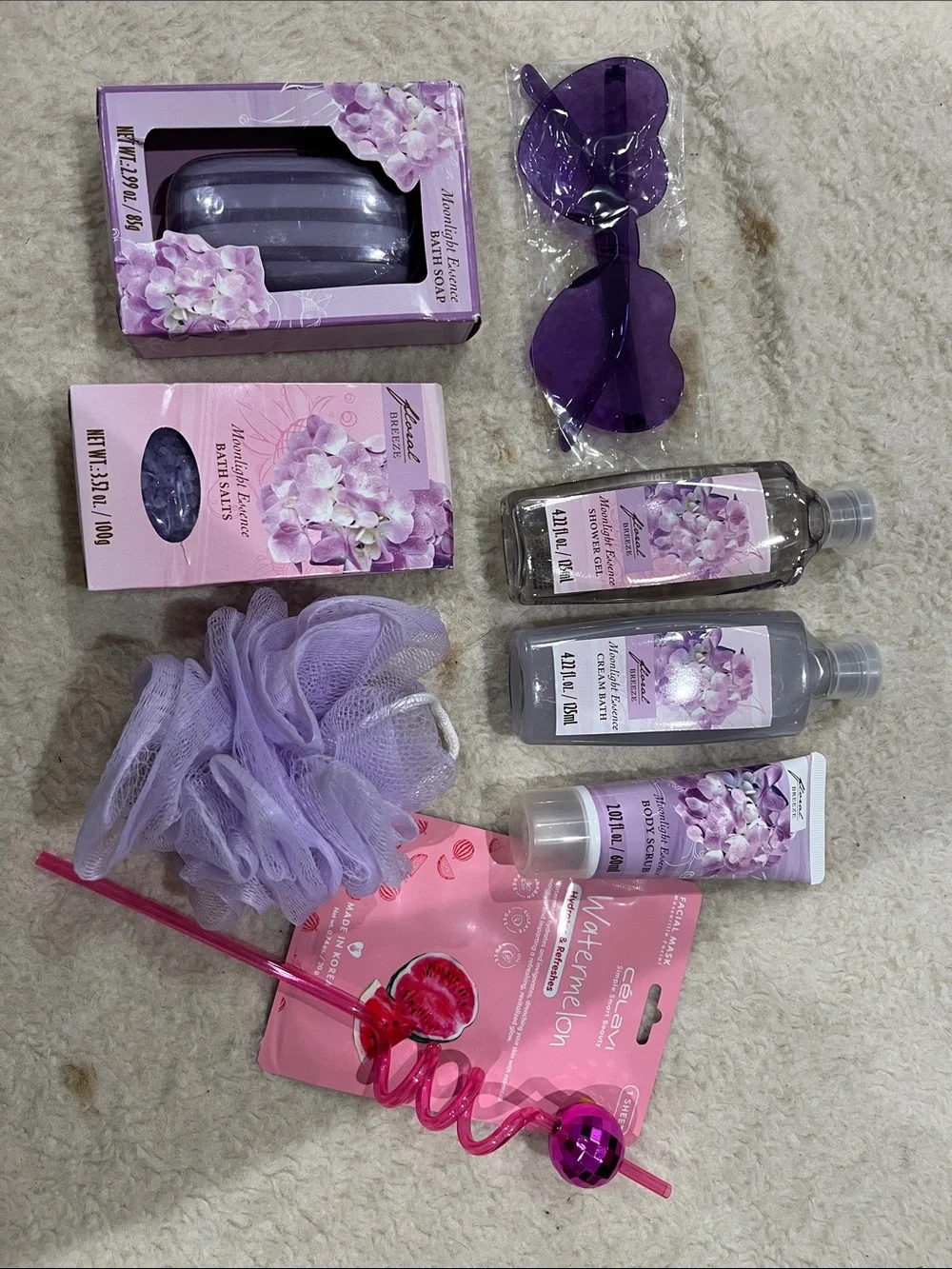 Hydrangea Blossom Bath & Body Gift Set - Lavender